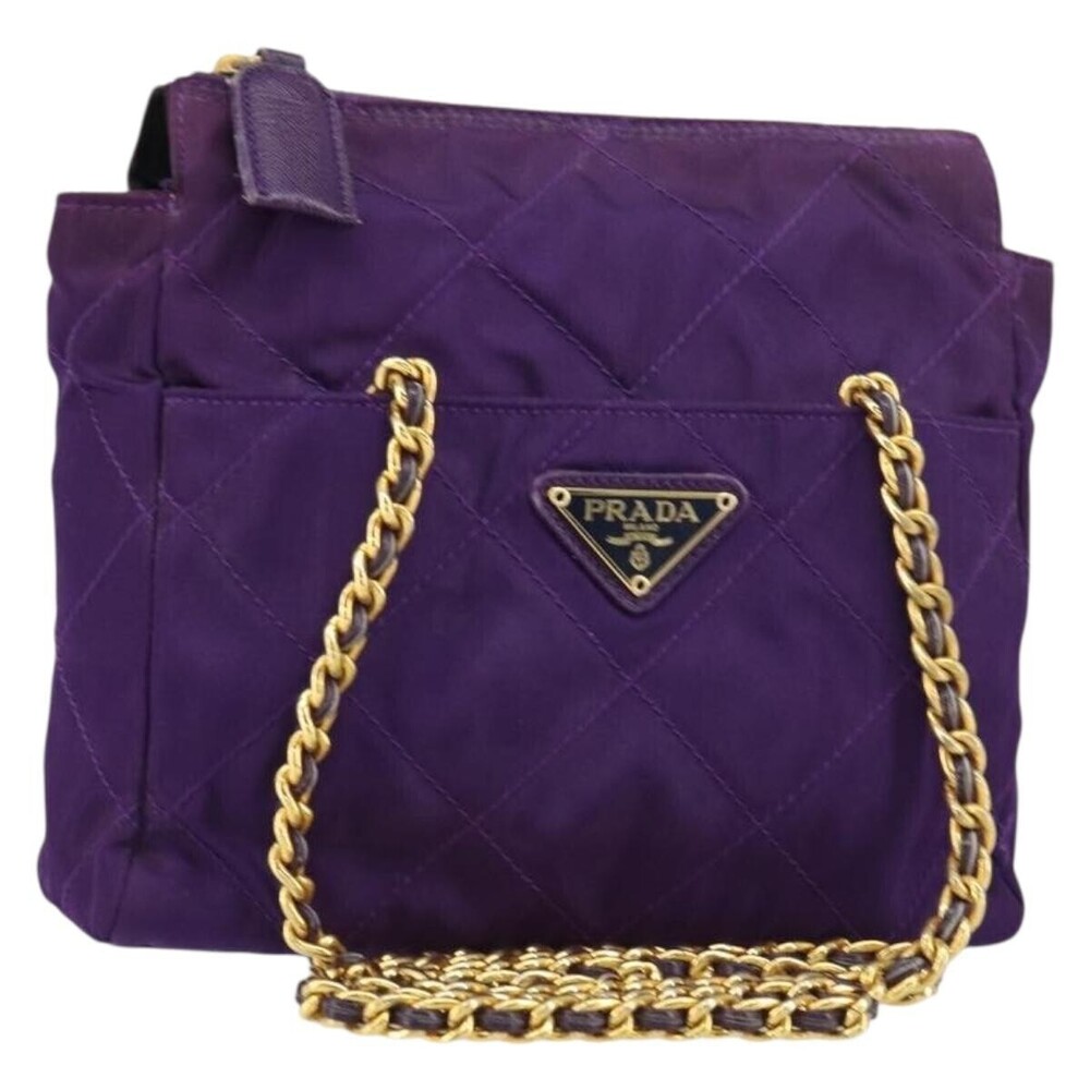 Prada Re-Edition 1995 Chain Tote Quilted Re-Nylon Small